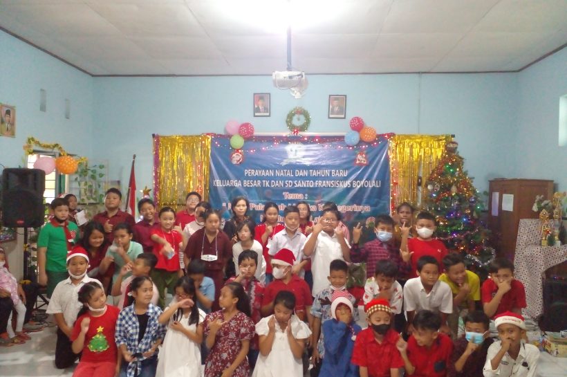 Perayaan Natal Bersama Tahun 2022 TK dan SD Santo Fransiskus Boyolali
