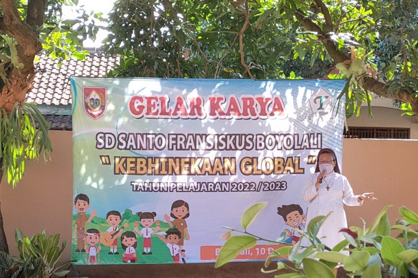 Gelar Karya P5 Semester 1 SD Santo Fransiskus Boyolali