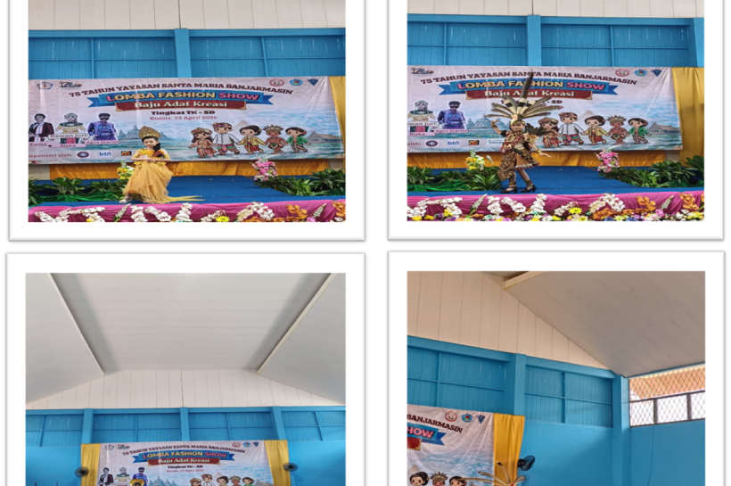Lomba Fashion Show Baju Adat Kreasi Tingkat TK – SD Banjarmasin