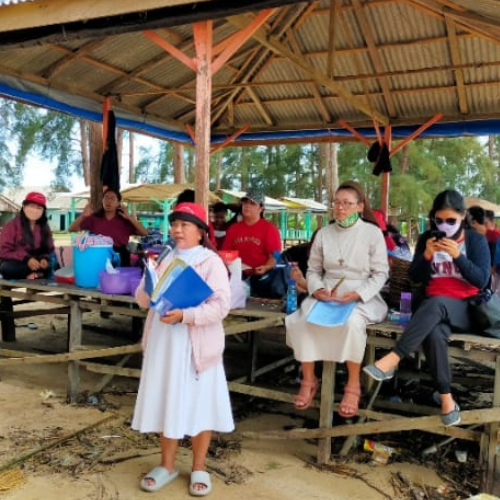 Rekoleksi Bersama Guyub Unit Sekolah PAUD, SD dan SMP Santa Maria Banjarmasin