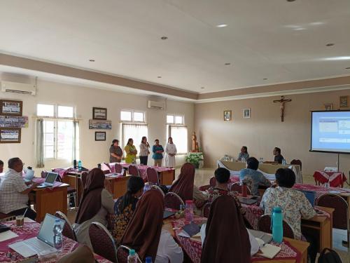 Workshop Penyusunan Visi-Misi dan Rencana Strategis Yayasan Santa Maria Banjarmasin 10 April 2025
