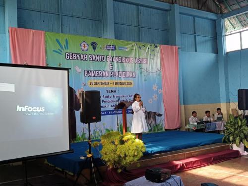 Sambutan dari Sr. Aloysia Jawa Hajon, SFD, S.Pd